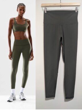 Aritzia Tna | High-Waisted Butter Leggings 27" In Olive Green